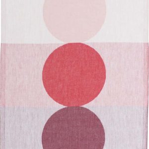 Utěrka s příměsí lnu 46x66 cm Otto Red – Pappelina
