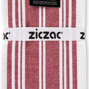 Utěrky v sadě 3 ks 50x76 cm Duo Stripe – ZicZac