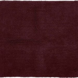 Vínová koupelnová předložka 60x60 cm Riva - Tiseco Home Studio
