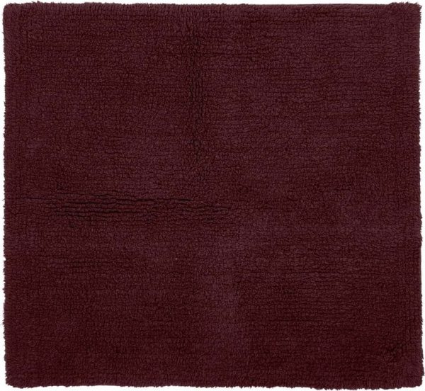 Vínová koupelnová předložka 60x60 cm Riva - Tiseco Home Studio