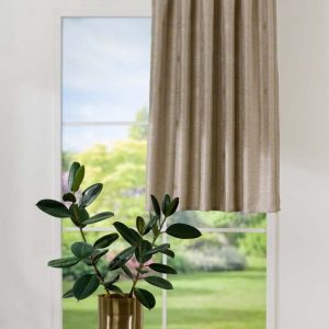 Závěs ve zlaté barvě 140x160 cm Elys – Mendola Fabrics