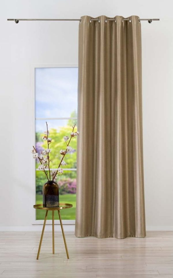 Závěs ve zlaté barvě 140x260 cm Torre – Mendola Fabrics