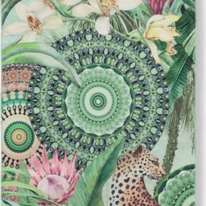 Zelená rychleschnoucí plážová osuška 50x100 cm – HIP