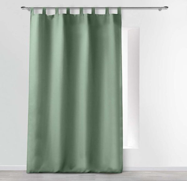 Zelený závěs 140x260 cm Essentiel – douceur d'intérieur