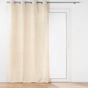Žluto-bílý závěs 140x240 cm Maddy – douceur d'intérieur