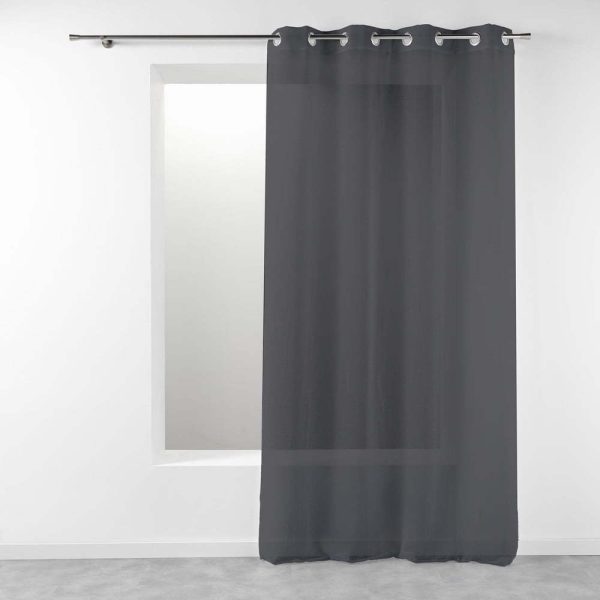 Antracitová záclona 140x280 cm Telma – douceur d'intérieur