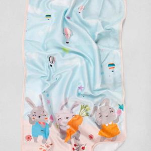 Bavlněná dětská osuška 50x90 cm Tavsan Ailesi – Foutastic