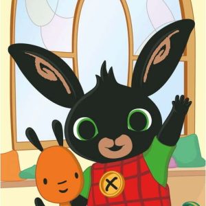 Bavlněná dětská osuška 70x140 cm Bing "Hoppity" – Jerry Fabrics