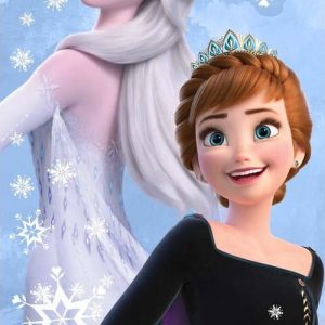 Bavlněná dětská osuška 70x140 cm Frozen "Sisters" – Jerry Fabrics