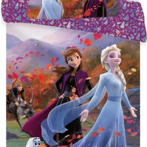 Bavlněné dětské povlečení do postýlky 100x135 cm Frozen "Wind" – Jerry Fabrics