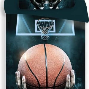 Bavlněné dětské povlečení na jednolůžko 140x200 cm Basketball – Jerry Fabrics
