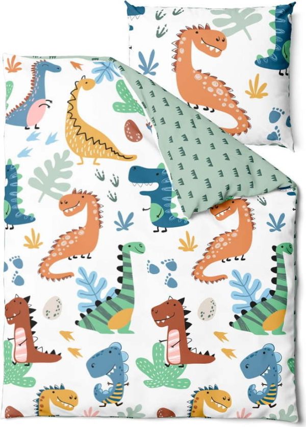 Bavlněné dětské povlečení na jednolůžko 140x200 cm Dinos – Bonami Selection
