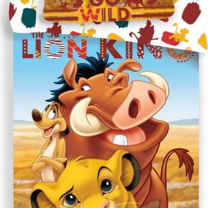 Bavlněné dětské povlečení na jednolůžko 140x200 cm Lion King – Jerry Fabrics