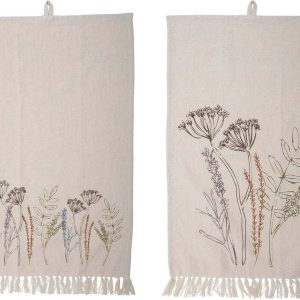 Bavlněné utěrky v sadě 2 ks 45x70 cm Bea – Bloomingville