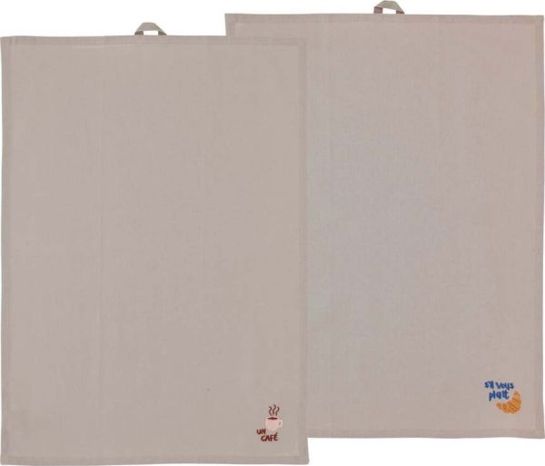 Bavlněné utěrky v sadě 2 ks 50x70 cm Bistro – Södahl