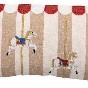 Bavlněný dekorační polštář 30x60 cm Merry-go-round – Bloomingville
