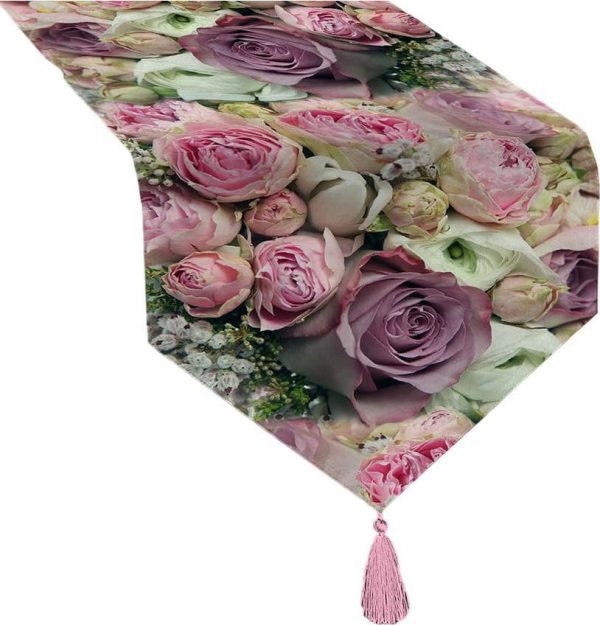 Běhoun na stůl 45x140 cm Roses – Mila Home