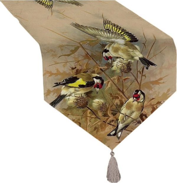 Běhoun na stůl 45x140 cm Yellow Bird – Mila Home