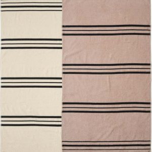 Béžová plážová osuška 75x150 cm Banded Stripe – Catherine Lansfield
