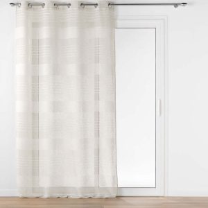 Béžová záclona 140x280 cm Janice – douceur d'intérieur