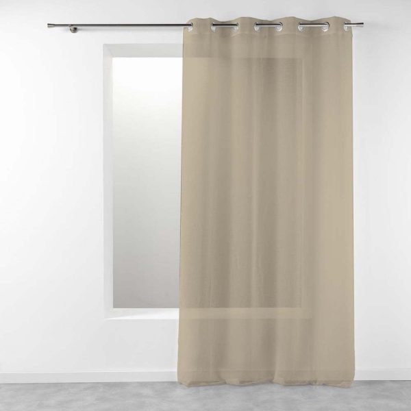 Béžová záclona 140x280 cm Telma – douceur d'intérieur