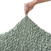 Bielastické potahy FUCO biobavlna mátové křeslo (š. 60 - 110 cm) - Image 3