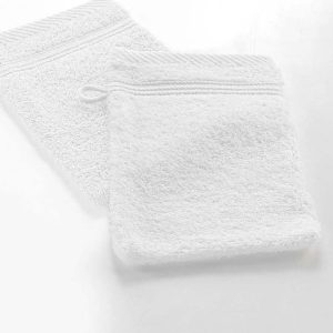 Bílá bavlněná žínka 15x21 cm Tendresse – douceur d'intérieur