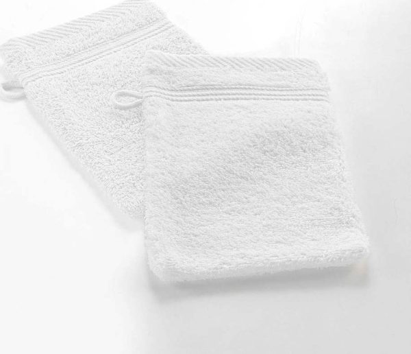 Bílá bavlněná žínka 15x21 cm Tendresse – douceur d'intérieur