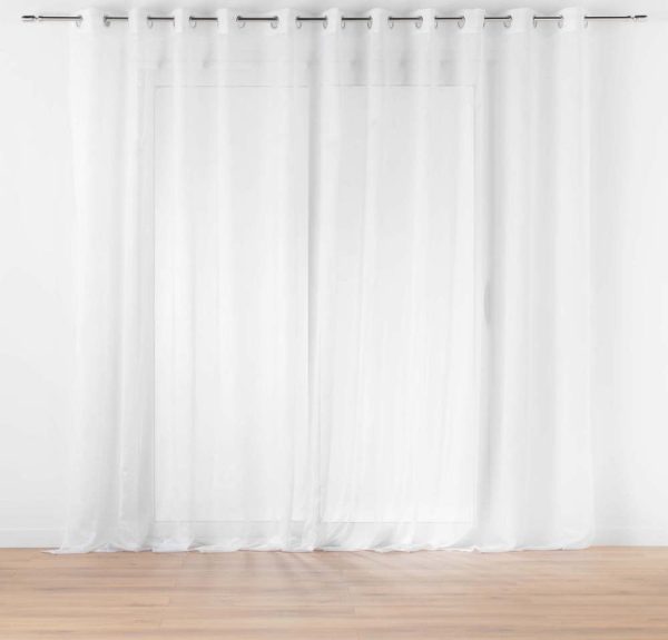 Bílá voálová záclona 400x240 cm Lissea – douceur d'intérieur