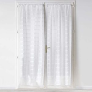 Bílé voálové záclony v sadě 2 ks 70x200 cm Candide – douceur d'intérieur