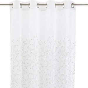 Bílo-béžová záclona 140x260 cm Grow – Casa Selección