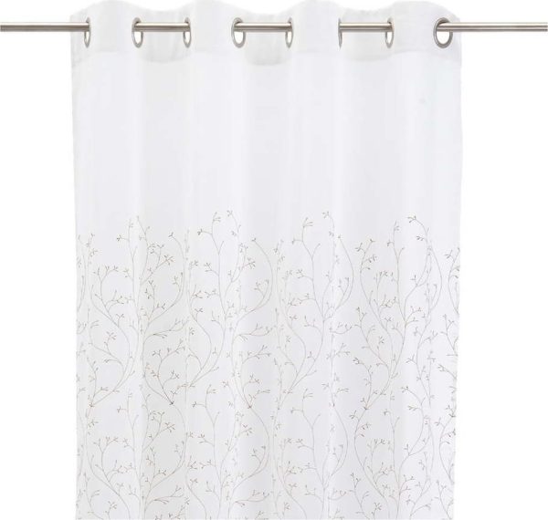 Bílo-béžová záclona 140x260 cm Grow – Casa Selección