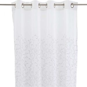 Bílo-šedá záclona 140x260 cm Grow – Casa Selección