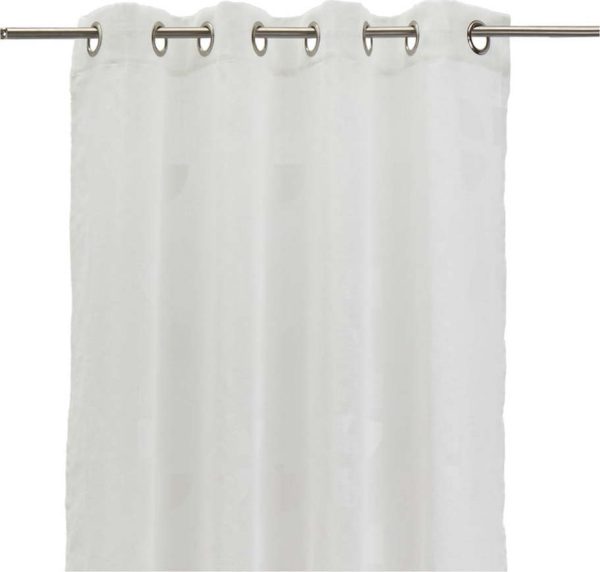 Bílý závěs z žakáru 140x260 cm Mid Century – Casa Selección