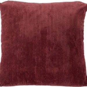 Červený dekorativní polštář Tiseco Home Studio Ribbed