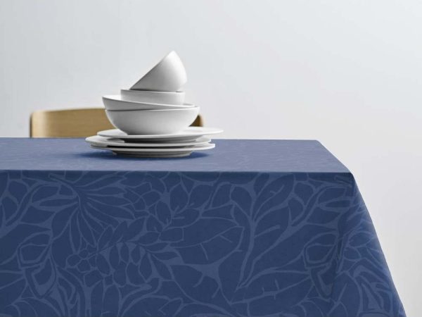 Damaškový ubrus 140x370 cm Abstract leaves – Södahl