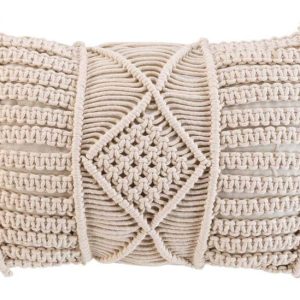 Dekorační polštář 30x50 cm Macralina – douceur d'intérieur