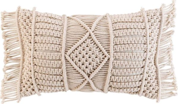 Dekorační polštář 30x50 cm Macralina – douceur d'intérieur