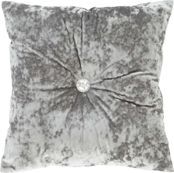 Dekorační polštář 45x45 cm Crushed Velvet Diamante – Catherine Lansfield