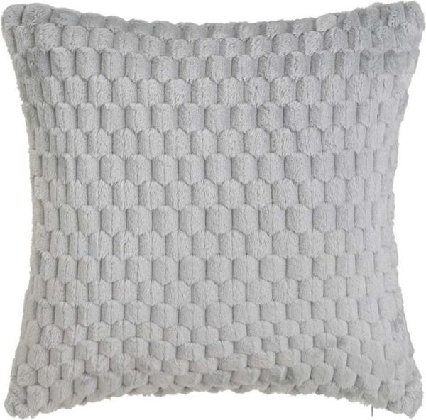 Dekorační polštář z mikroplyše 45x45 cm Fur Velvet – Casa Selección