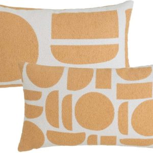 Dekorační polštáře z materiálu bouclé v sadě 2 ks 30x50 cm Mid Century – Casa Selección