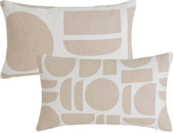 Dekorační polštáře z materiálu bouclé v sadě 2 ks 30x50 cm Mid Century – Casa Selección