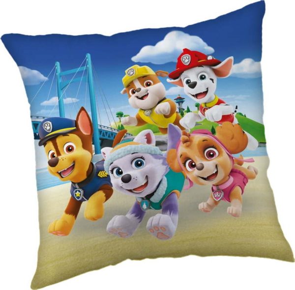 Dětský polštářek 40x40 cm Paw Patrol "Bridge" – Jerry Fabrics