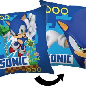 Dětský polštářek 40x40 cm Sonic – Jerry Fabrics
