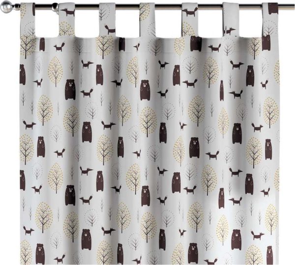 Dětský závěs 260x130 cm Magic Collection - Yellow Tipi
