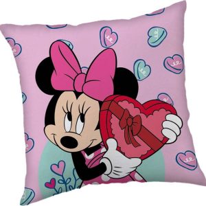 Fleecový dětský polštářek 40x40 cm Minnie "Purple" – Jerry Fabrics