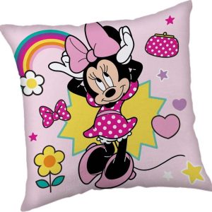 Fleecový dětský polštářek 40x40 cm Minnie "Smile" – Jerry Fabrics