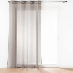 Hnědá voálová záclona 140x240 cm Lissea – douceur d'intérieur