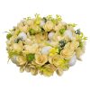Jarní věnec s dřevěnými květy a vajíčky 30 cm - Image 2