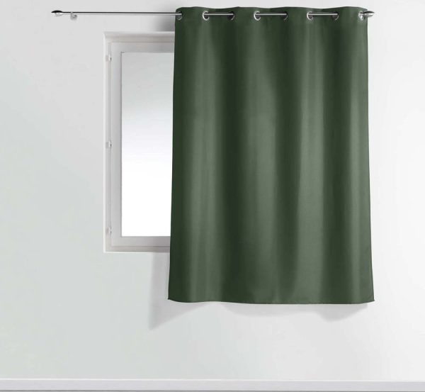Khaki závěs 140x180 cm Essentiel – douceur d'intérieur